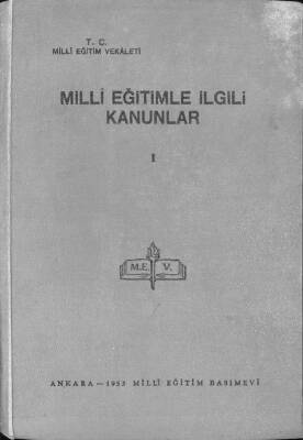 Milli Eğitimle İlgili Kanunlar I KTP2487 - 1