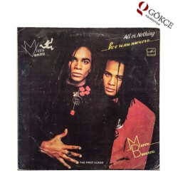 Milli Vanilli All Or Nothing (The First Album) Maxi Single PLAK KABI PLK897 - 1