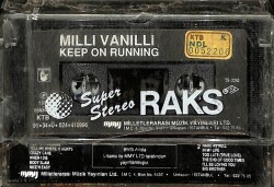 Milli Vanilli - Keep on Running Kaset KST19066 - 2