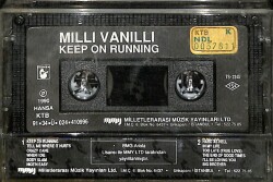 Milli Vanilli - Keep on Running Kaset KST22622 - 2