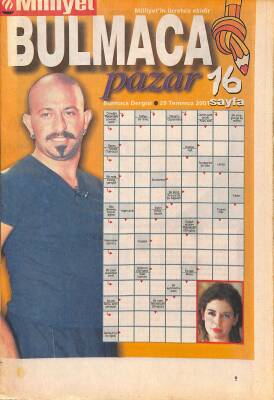 Milliyet Bulmaca 29 Temmuz 2001 NDR85582 - 1