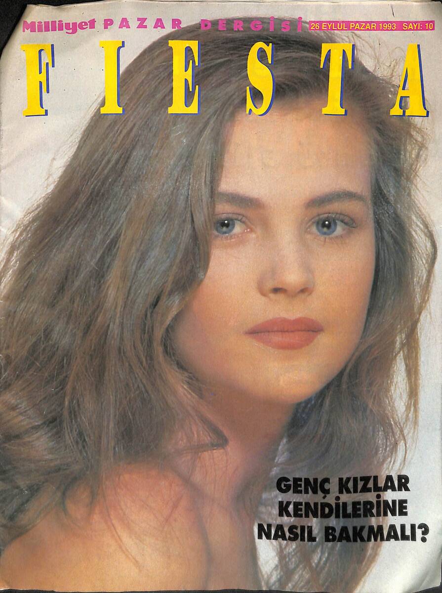 Milliyet Fiesta Dergisi 26 Eylül 1993 Sayı : 10 NDR89025 - 1