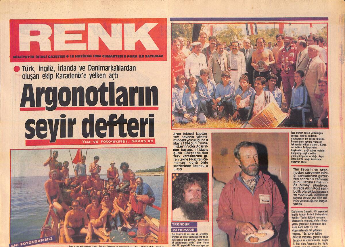 Milliyet Gazetesi Renk Eki 16 Haziran 1984 - Füsun Önal, Müzikten De Tiyatrodan Da Vazgeçemiyor - Argonotların Seyir Defteri GZ156249 - 1