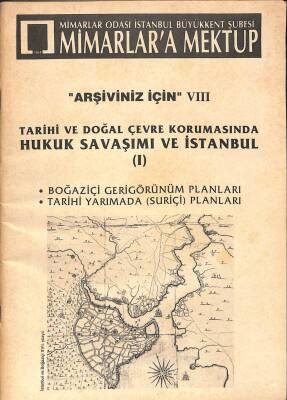 Mimarlara Mektup Arşiviniz İçin 8 , Boğaziçi Gerigörünüm Planları DRG325 - 1