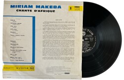 Miriam Makeba ‎– Chants D'Afrique (RCA Victor) LP Plak (10/8) PLK25593 - 2