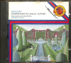 Mozart Symphonies No 40 & 41 Jupiter The Cleveland Orchestra George Szell CD (İkinci El) CD3681 - 1