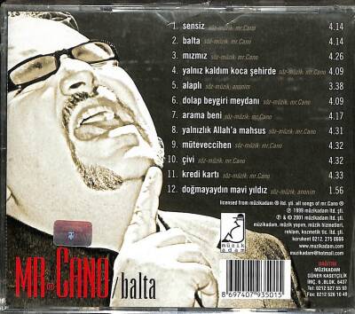 Mr. Cano - Balta (Sıfır Ürün) CD Müzik CD2104 - 2