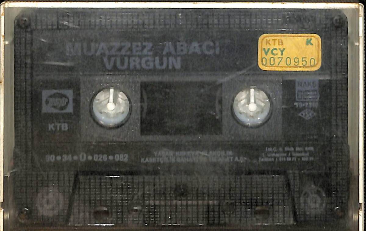 Muazzez Abacı - Vurgun Kaset (İkinci El) KST26325 - 1