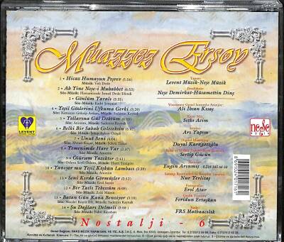 Muazzez Ersoy Nostalji-6 VCD (108.5) VCD24819 - 2