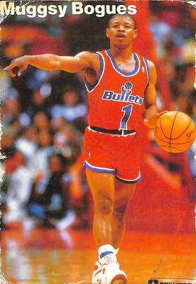 Muggsy Bogues NBA Kartpostal KRT12184 - 1