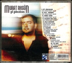 Murat Akgün *Git Gideceksen * ( İkinci El ) CD Müzik CD2146 - 2