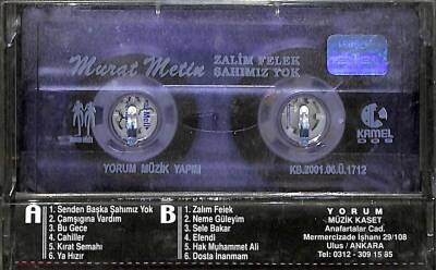 Murat Metin *Zalim Felek * Kaset KST13890 - 2