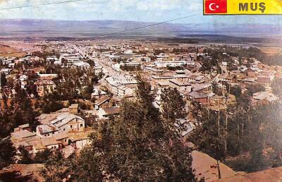 Muş Şehirden Bir Görünüş Kartpostal KRT15443 - 1