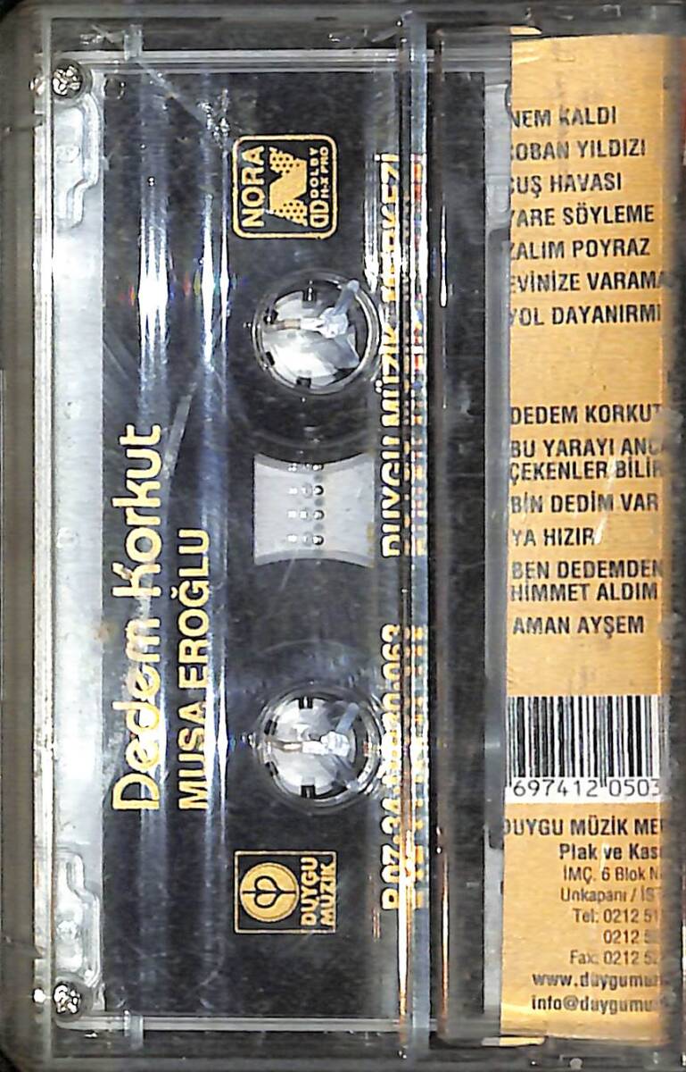 Musa Eroğlu - Dedem Korkut Kaset (İkinci El) KST27257 - 2