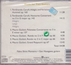 Music For Two Guitars (Sıfır Ürün) CD Müzik CD861 - 4