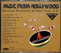 Music From Hollywood / National Orchestra Of New York D.C CD (İkinci El) CD3660 - 2