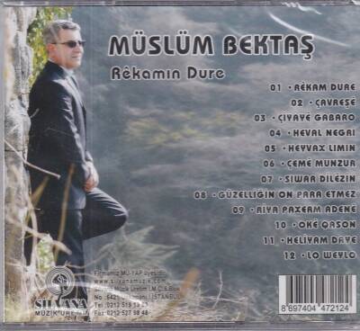 Müslüm Bektaş -Rekamın Dure (Sıfır Ürün) CD Müzik CD1070 - 2