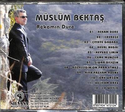 Müslüm Bektaş - Rekamın Dure (Sıfır Ürün) CD Müzik CD1922 - 2