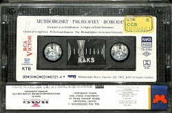 Mussorgsky Prokofiev Borodin Kaset KST23592 - 2