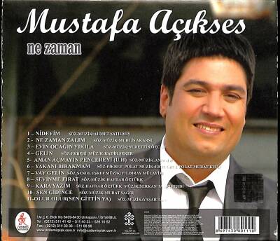 Mustafa Açıkses - Ne Zaman CD Müzik (108.5) CD3404 - 2