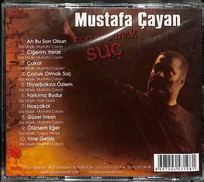 Mustafa Çayan - Çocuk Olmak Suç (Sıfır Ürün) CD Müzik CD2027 - 2