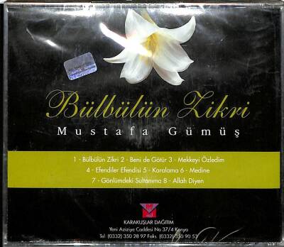 Mustafa Gümüş - Bülbülün Zikri (Sıfır Ürün) CD Müzik CD2978 - 8