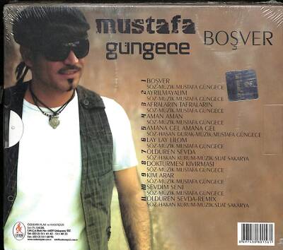 Mustafa Güngece - Boşver (Sıfır Ürün) CD Müzik CD2034 - 2