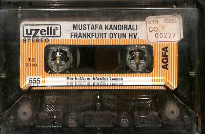 Mustafa Kandıralı Frankfurt Oyun Havası Kaset (İkinci El) KST24934 - 2