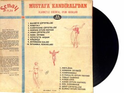 Mustafa Kandıralı - Klarnetle Oyun Havaları LP Plak (108) PLK21856 - 2