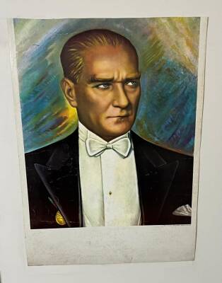 Mustafa Kemal Atatürk Dev Boy Poster 50x70cm BRKT22 - 1