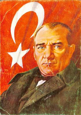 Mustafa Kemal Atatürk Kartpostal KRT19310 - 1