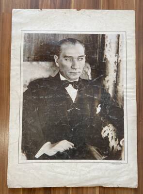 Mustafa Kemal Atatürk ULTRA DEV BOY KARTPOSTAL (50x70 cm) KRT17464 - 1