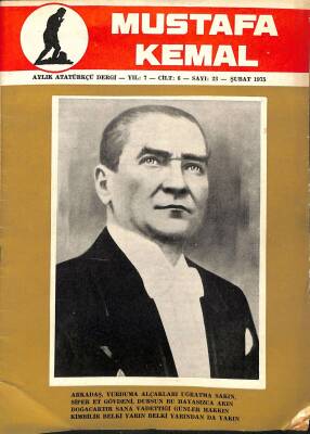 Mustafa Kemal Aylık Atatürkçü Dergi Sayı 23 Şubat 1975 - Beyaz Saray Ve Türkiye, Kıbrısta Doğan Gün NDR84559 - 1