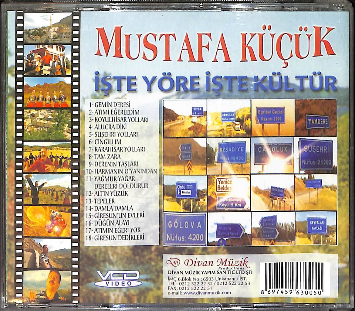 Mustafa Küçük - İşte Yöre İşte Kültür CD (İkinci El) CD3624 - 2