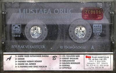 Mustafa Oruç *Karmı Yağdı Kütahyanın Dağına * Kaset KST13882 - 2