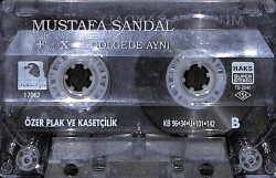 Mustafa Sandal - Gölgede Aynı (Kırmızı Bandrol) Kaset (İkinci El) KST26446 - 1