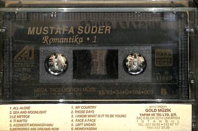 Mustafa Süder - Romantika 1 Kaset (İkinci El) KST25012 - 2