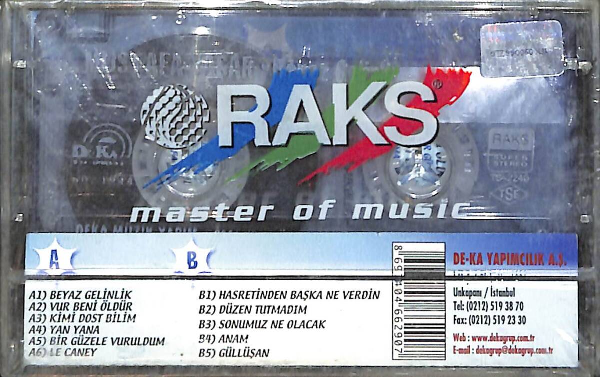 Mustafa Yaşar - Beyaz Gelincik Kaset (Sıfır) KST27429 - 2