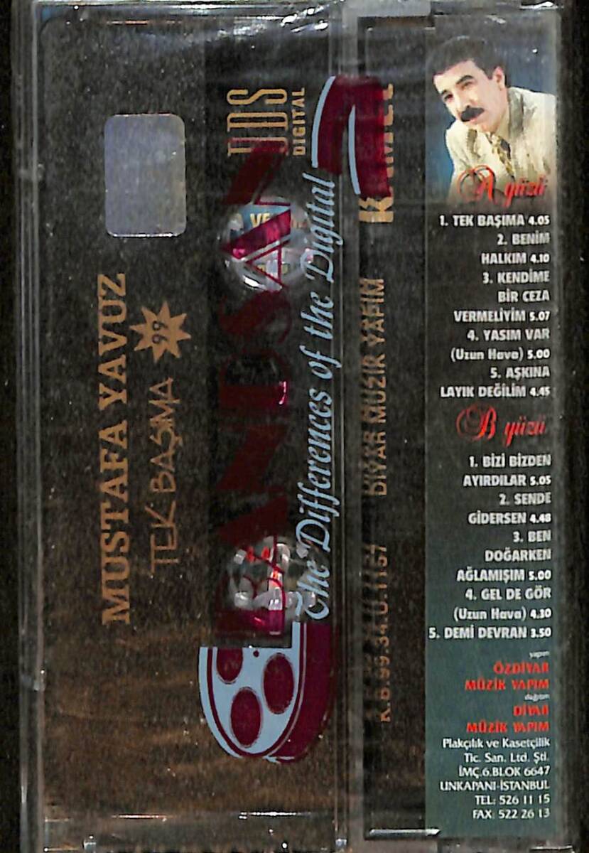 Mustafa Yavuz - Tek Başıma'99 Kaset (Sıfır) KST26767 - 2