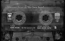 Müzeyyen Senar - Bir Ömre Bedel (Kırmızı Bandrol) Kaset (İkinci El) KST26445 - 1