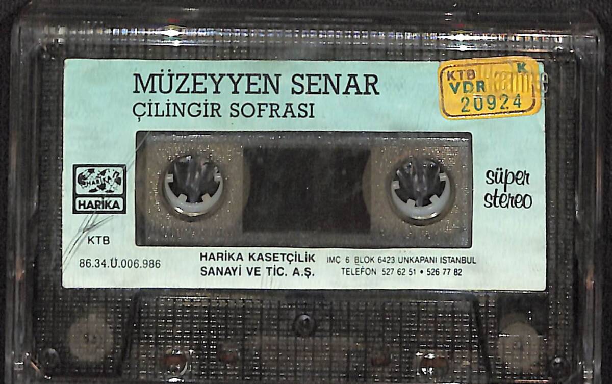 Müzeyyen Senar - Çilingir Sofrası (İkinci El) KST26190 - 1