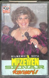 Müzeyyen Senar Konseri 1 - Bilmemki Sefa Kaset (Mavi Bandrol - İkinci El) KST27324 - 1