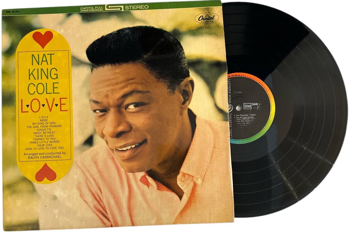 Nat King Cole - Love (CAPITOL RECORDS) LP Plak (10/8) PLK25596 - 1