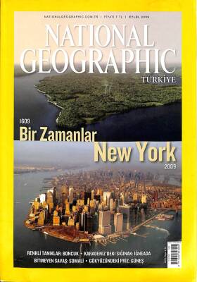 National Geographic Türkiye Eylül 2009 - Bir Zamanlar New York KTP2818 - 1