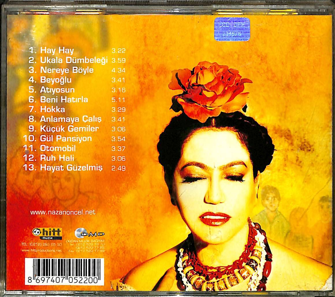 Nazan Öncel - Yan Yana Fotoğraf Çektirelim CD (İkinci El) CD3540 - 2