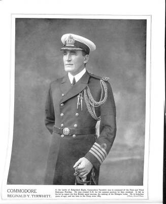 NELSONS PORTFOLIO OF WAR PICTURES PART 13 1 Mayıs 1915 - Commodore Reginald Y.Tyrwhitt NDR70060 - 2