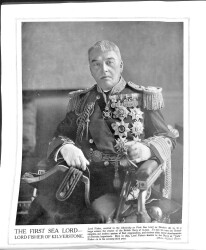 NELSONS PORTFOLIO OF WAR PICTURES PART 5 26 Aralık 1914 - The First Sea Lord Lord Fisher Of Kilverstone NDR70066 - 2