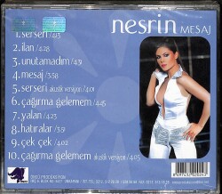 Nesrin - Mesaj (Sıfır Ürün) CD Müzik CD2440 - 8