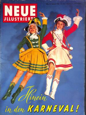 Neue Illustrierte 15 Februar 1958 No7 Hinein İn Dem Karneval NDR86007 - 1