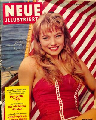 Neue Illustrierte 28 Juni 1958 - Karin Baal, Henny Portens Memoiren, Zwei Prinzessinnen, Zwei Karrieren NDR84459 - 1